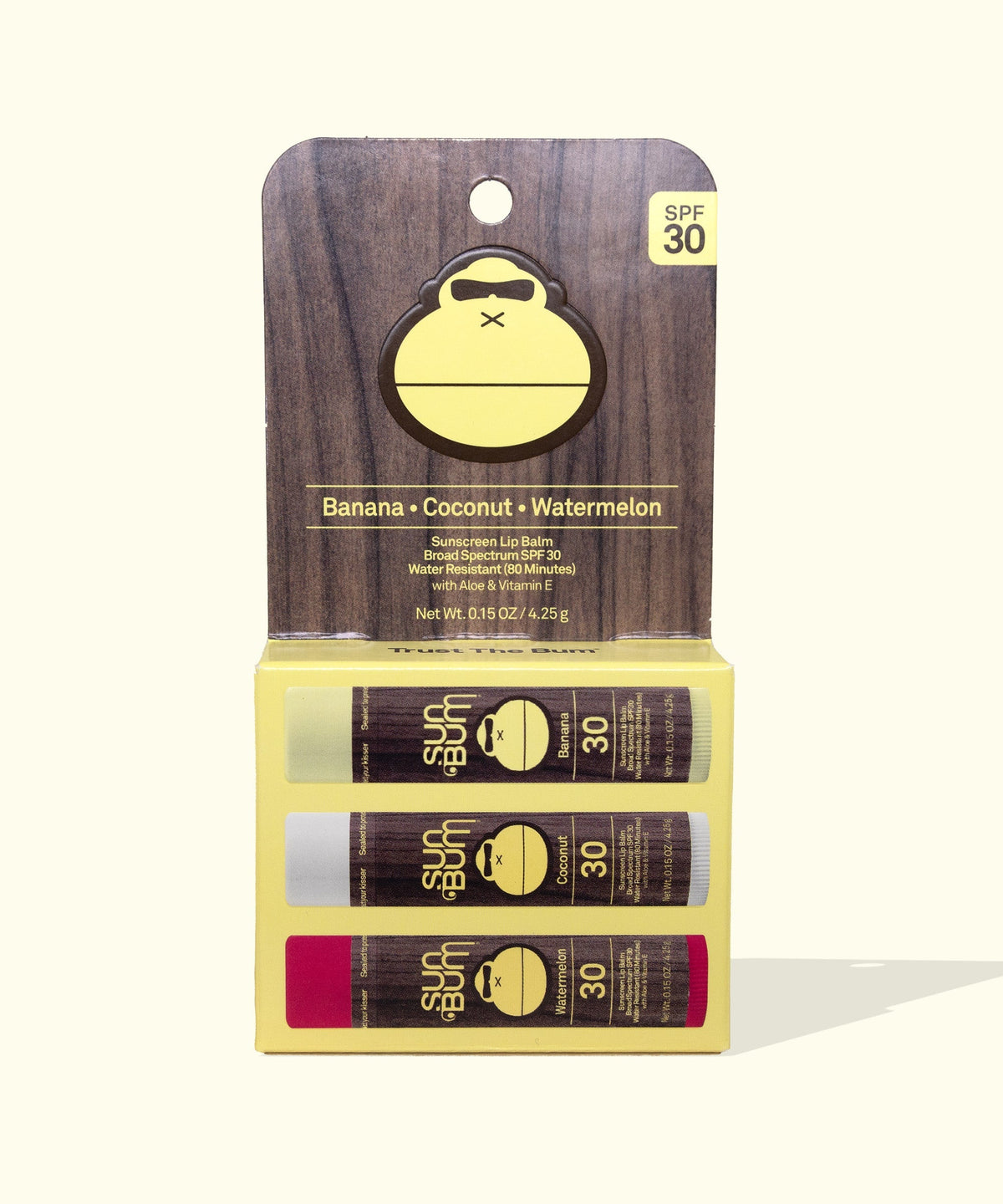 Original SPF 30 Sunscreen Lip Balm 3-Pack U6